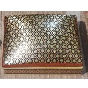 Handmade Khatam Box - Inlaid Decorative Jewelry Box